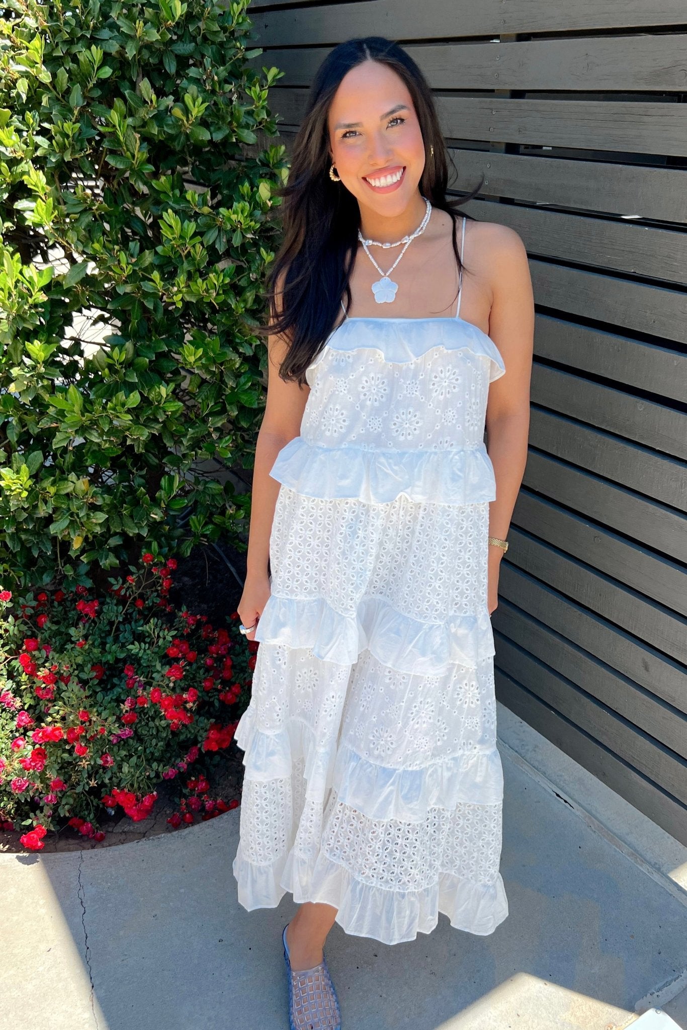 liberty midi dress Sea NY LUCILLE LIBERTY PRINT MIDI DRESS