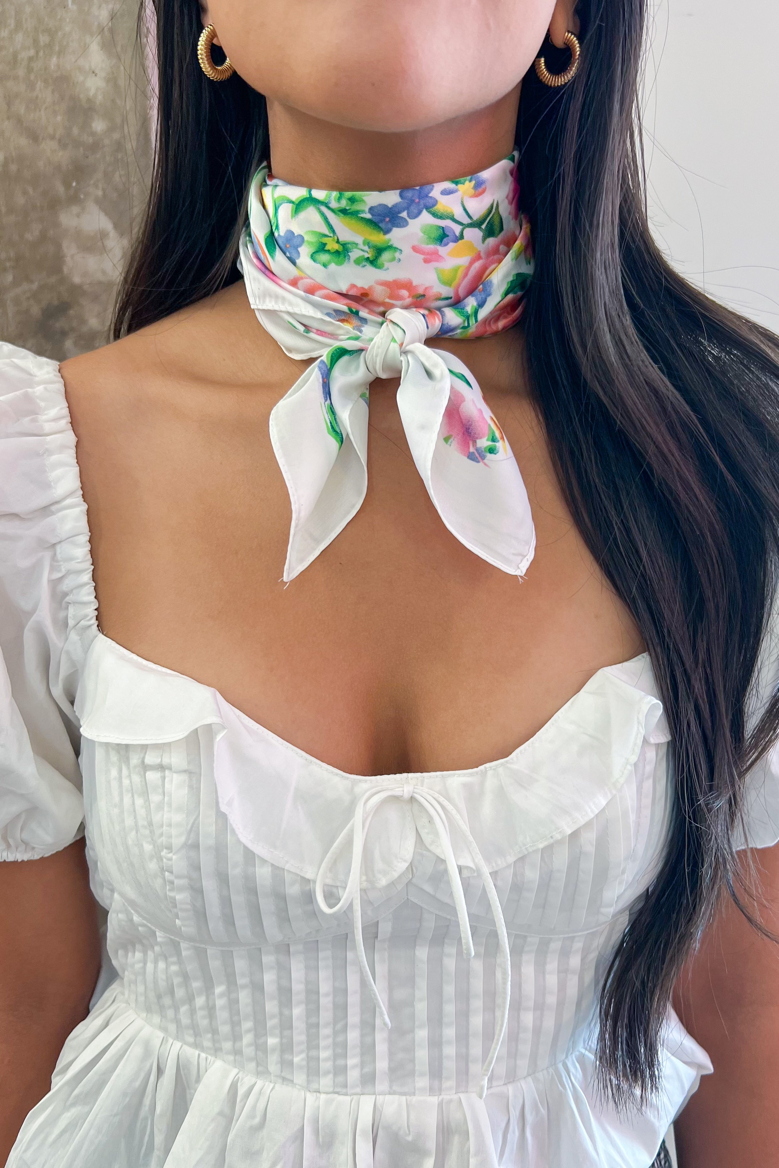 Battenberg lace multiway scarf | Pasterip(パセリ)レディース
