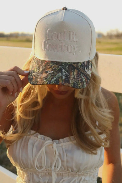 COOL IT COWBOY TRUCKER HAT - Main Image
