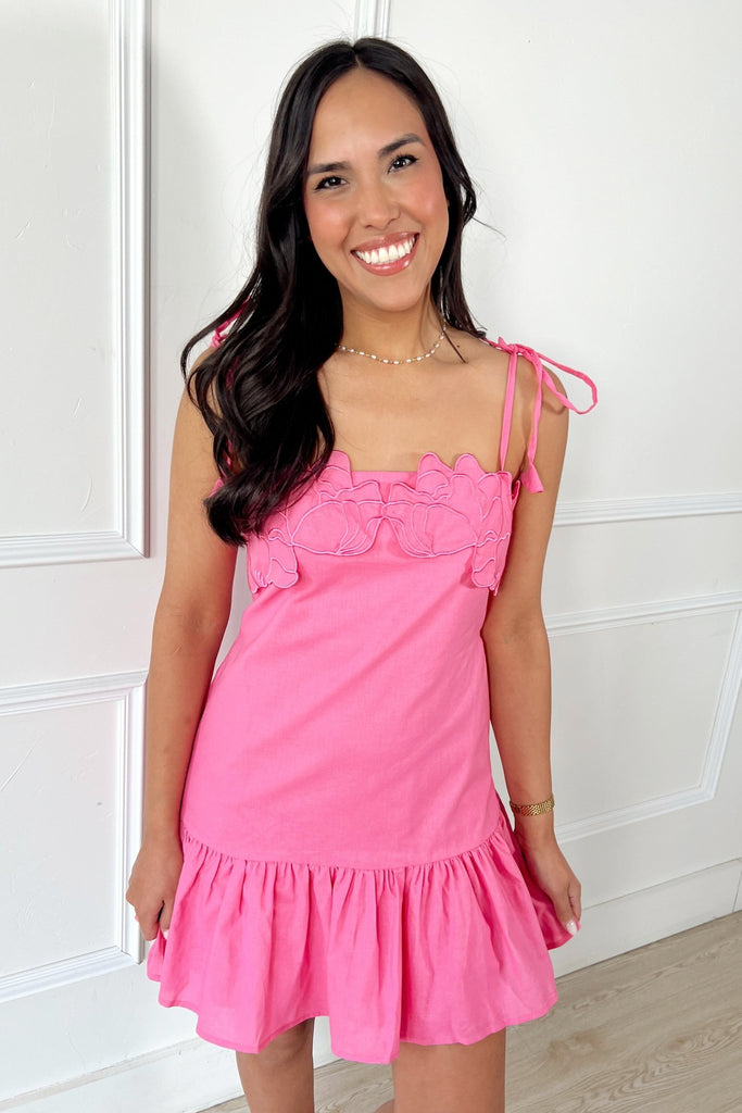 Pink Cameo Dress