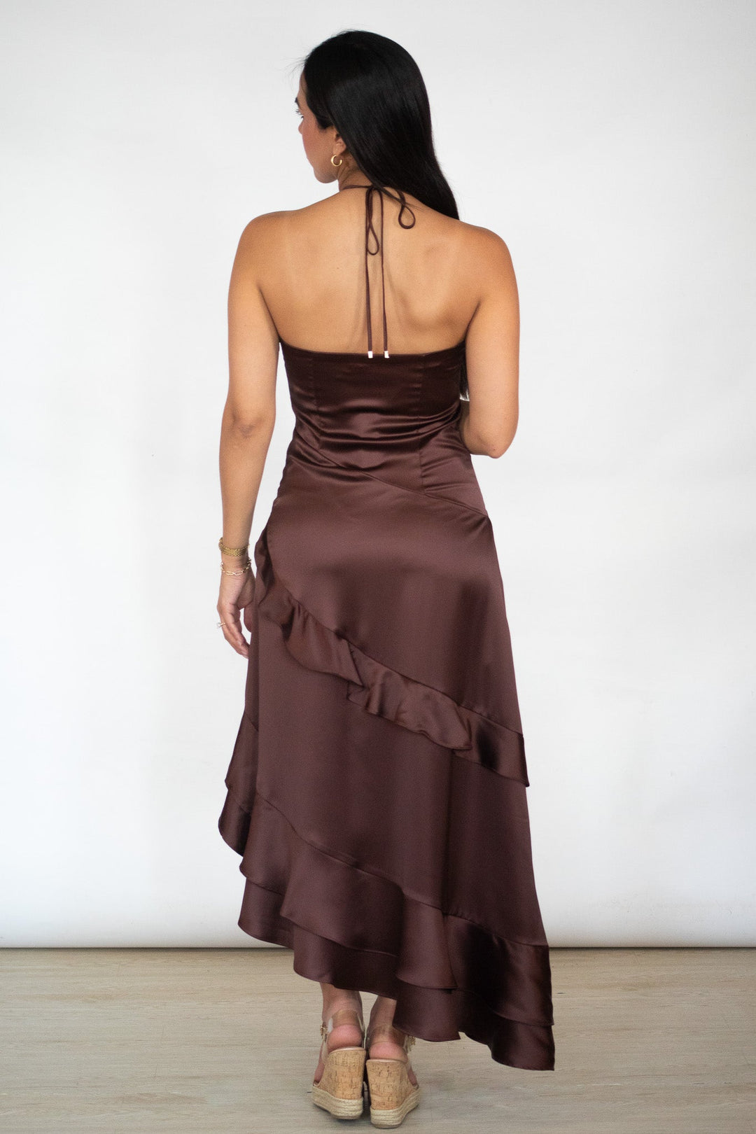 STEVE MADDEN CASPIA HALTER DRESS  Apricot Lane Boutique