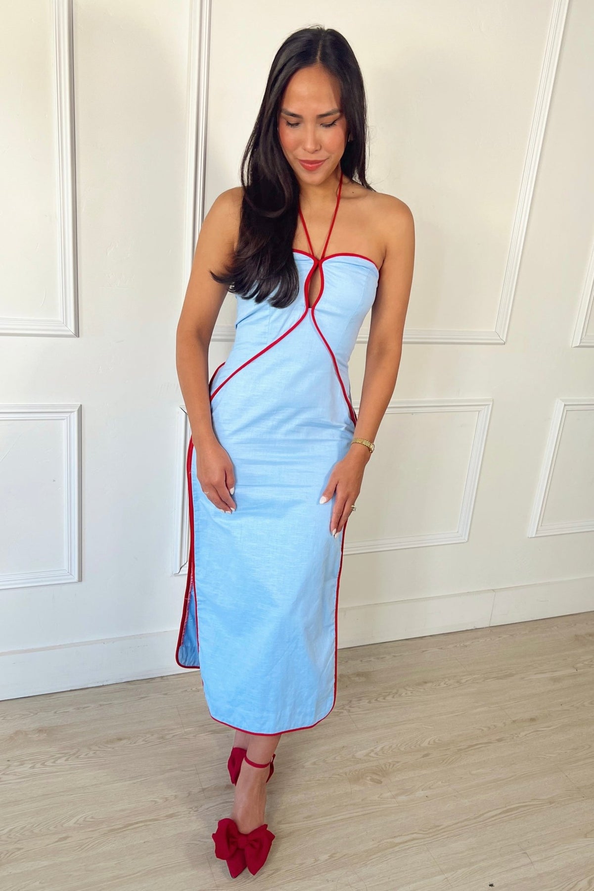Yacht Club Midi Dress